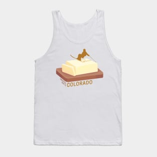 Ski Butter Carving | Crested Butte Colorado Tank Top